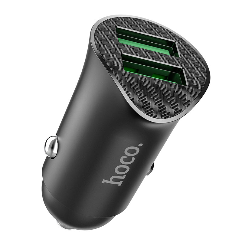 Hoco. Z39 Autós Gyorstöltő Adapter QC3.0