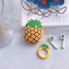 TropicFruits Airpods tok karabínerrel